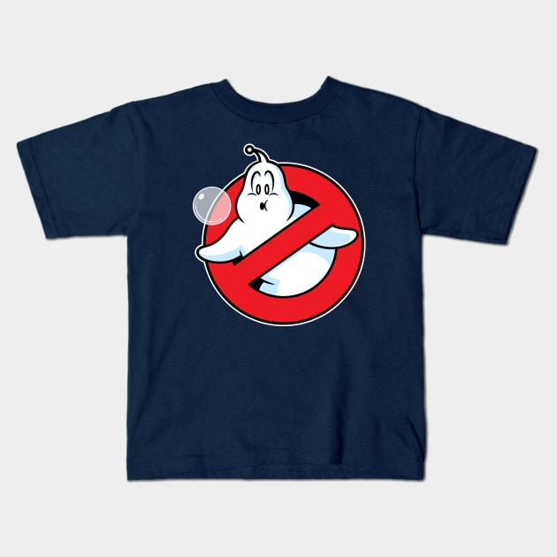 Bubblebusters Kids T-Shirt by mikehandyart